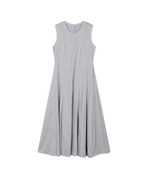 JNBY / ジェーエヌビーワイ ロング・マキシ丈ワンピース | Sleeveless Flare Dress（GRAY）