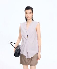 JNBY / ジェーエヌビーワイ シャツ・ブラウス | Deconstructed Poplin Shirt