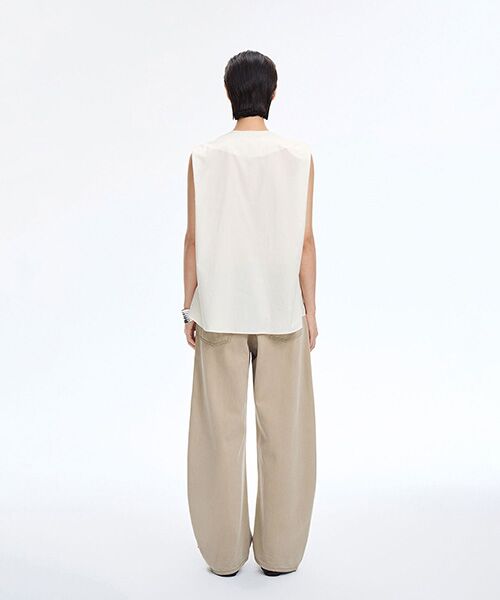 JNBY / ジェーエヌビーワイ シャツ・ブラウス | Deconstructed Poplin Shirt | 詳細3