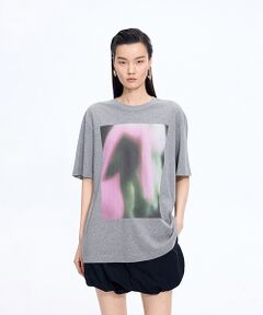 JNBY / ジェーエヌビーワイ Tシャツ | Blur Floral T-shirt