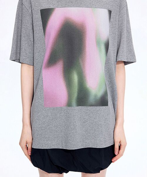 JNBY / ジェーエヌビーワイ Tシャツ | Blur Floral T-shirt | 詳細10