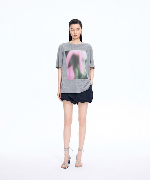 JNBY / ジェーエヌビーワイ Tシャツ | Blur Floral T-shirt | 詳細11