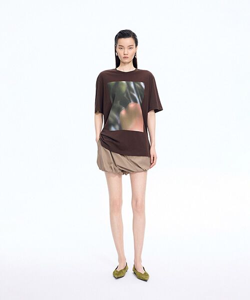 JNBY / ジェーエヌビーワイ Tシャツ | Blur Floral T-shirt | 詳細21