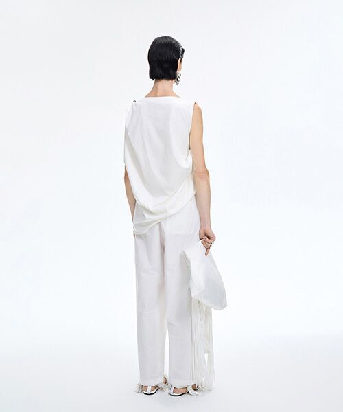 JNBY / ジェーエヌビーワイ シャツ・ブラウス | Draped Sleeveless Top | 詳細5