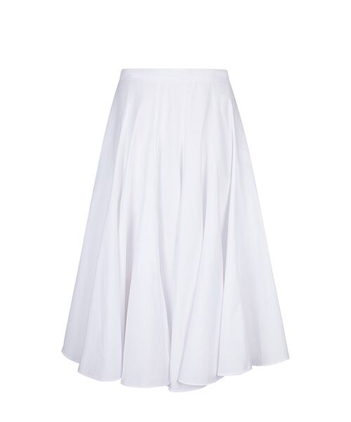 JNBY / ジェーエヌビーワイ ロング・マキシ丈スカート | A-Line Twill Midi Skirt | 詳細5