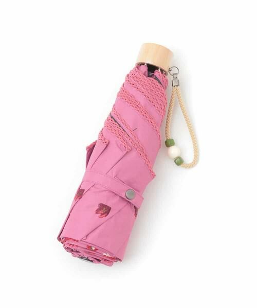 Jocomomola / ホコモモラ 傘 | RITUAL　フラワー刺繍デザイン折りたたみ傘 | 詳細2