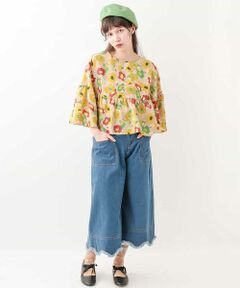 Jocomomola / ホコモモラ シャツ・ブラウス | SORTILEGIO FLOWER　花柄ボリューム ブラウス