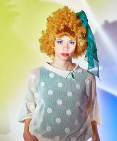 Jocomomola / ホコモモラ ニット・セーター | dots メッシュ　ニットプルオーバー