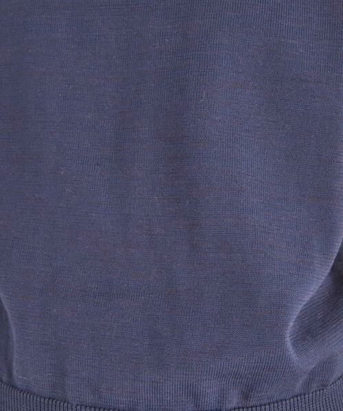 Jocomomola / ホコモモラ ニット・セーター | PAJAROS KNIT　渡り鳥モチーフ　デザイン刺繍ニットベスト | 詳細10