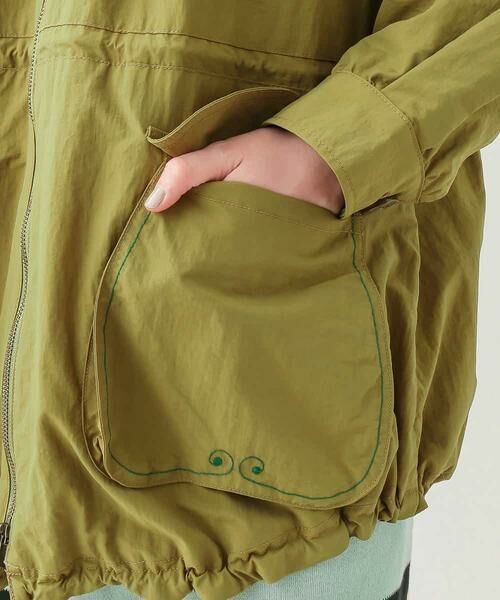 Jocomomola / ホコモモラ その他アウター | Decorte タッサー　Aラインフード付きジャケット | 詳細6