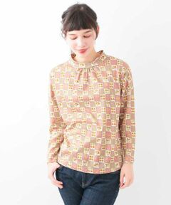 Jocomomola / ホコモモラ カットソー | FLOR MAGICA　フラワープリントプルオーバー