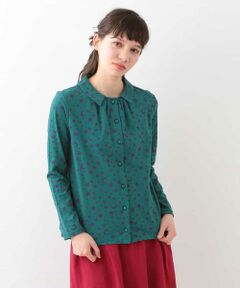 Jocomomola / ホコモモラ シャツ・ブラウス | ESTRELLA プリント　スターライトプリントブラウス