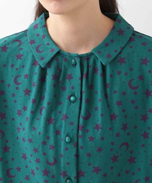 Jocomomola / ホコモモラ シャツ・ブラウス | ESTRELLA プリント　スターライトプリントブラウス | 詳細5