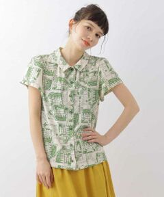 Jocomomola / ホコモモラ シャツ・ブラウス | A TRAVES DEL ESPEJO　プリントカットソーシャツ