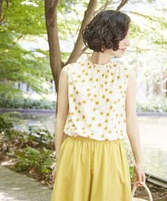 Jocomomola / ホコモモラ カットソー | CREER En LA MAGIA　プリントシャーリングプルオーバー