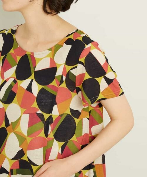 Jocomomola / ホコモモラ カットソー | BOLA DE CRISTAL　クリスタル柄 吸水速乾 チュニックカットソー | 詳細6