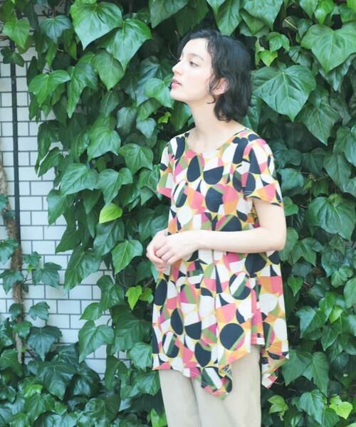 Jocomomola / ホコモモラ カットソー | BOLA DE CRISTAL　クリスタル柄 吸水速乾 チュニックカットソー | 詳細9