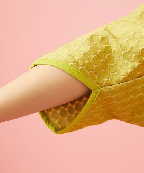 Jocomomola / ホコモモラ カットソー | Frijol ドットジャカードドルマンスリーブカットソー | 詳細6