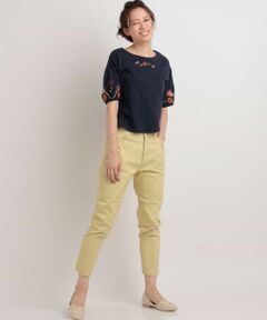 Jocomomola / ホコモモラ その他パンツ | HECHIZO color　カラーコットンパンツ