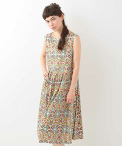 Jocomomola / ホコモモラ ロング・マキシ丈ワンピース | Espejismos プリント　フラワージャージーワンピース