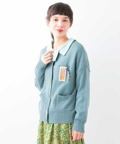 Jocomomola / ホコモモラ カーディガン・ボレロ | MAGIA KNIT　マジックモチーフ ニットカーディガン
