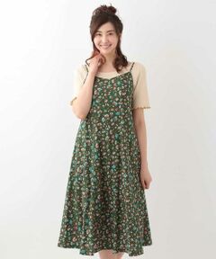 Jocomomola / ホコモモラ ロング・マキシ丈ワンピース | Primula プリント　キャミソールワンピース