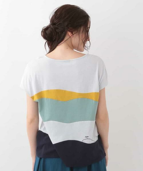 Jocomomola / ホコモモラ カットソー | Pinguinos Tシャツ　ペンギンモチーフ　デザインカットソー | 詳細2