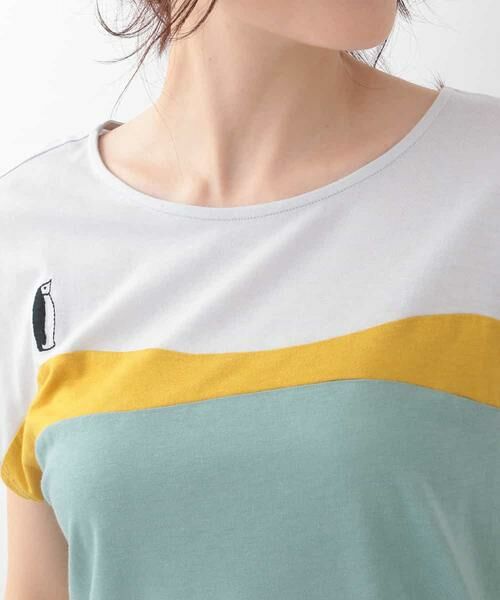 Jocomomola / ホコモモラ カットソー | Pinguinos Tシャツ　ペンギンモチーフ　デザインカットソー | 詳細3
