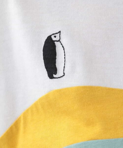 Jocomomola / ホコモモラ カットソー | Pinguinos Tシャツ　ペンギンモチーフ　デザインカットソー | 詳細6