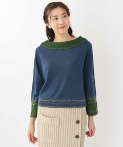 HOJARASCA KNIT　デザインステッチニット