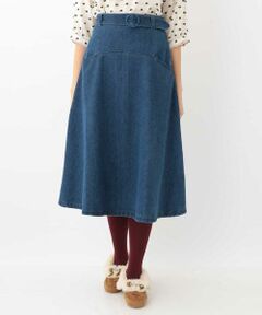 Ola Denim　コットンツイルフレアスアート