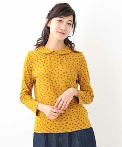 Jocomomola / ホコモモラ カットソー | Lunares ラウンドカラードットカットソー