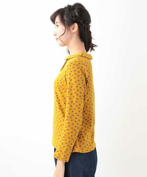 Jocomomola / ホコモモラ カットソー | Lunares ラウンドカラードットカットソー | 詳細1