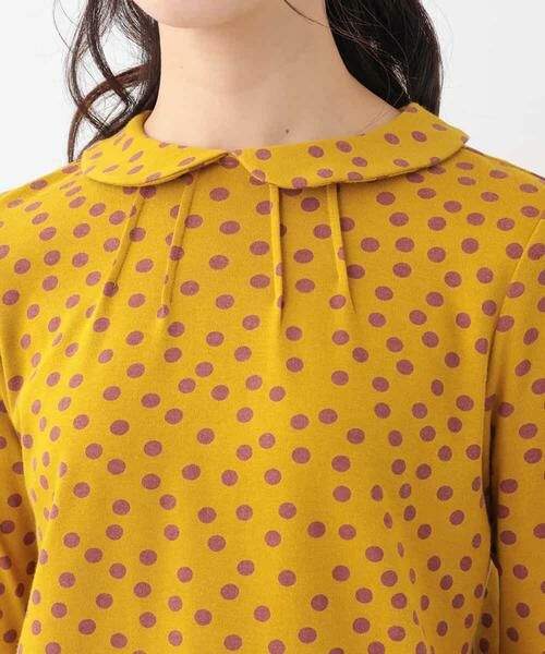 Jocomomola / ホコモモラ カットソー | Lunares ラウンドカラードットカットソー | 詳細3