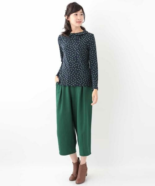 Jocomomola / ホコモモラ カットソー | Lunares ラウンドカラードットカットソー | 詳細9