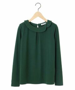 Jocomomola / ホコモモラ カットソー | ベアスムース　刺繍デザインカラーカットソー