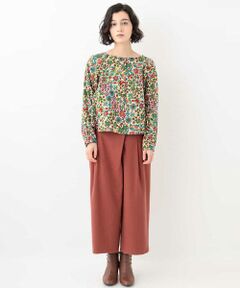 Jocomomola / ホコモモラ シャツ・ブラウス | Mariposa en invierno　フラワープリントブラウス