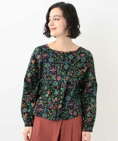 Mariposa en invierno　フラワープリントブラウス