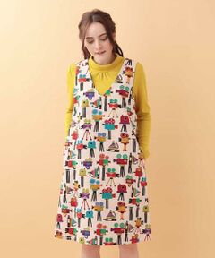 Jocomomola / ホコモモラ ロング・マキシ丈ワンピース | カメラデザインワンピース