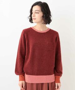 YAK MIX KNIT　サイドボタンニットプルオーバー