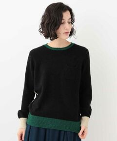 Jocomomola / ホコモモラ ニット・セーター | YAK MIX KNIT　サイドボタンニットプルオーバー