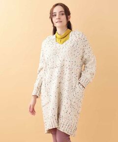 Jocomomola / ホコモモラ ニット・セーター | カラーネップモール　ニットワンピース