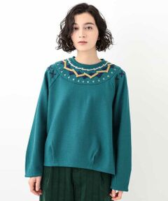 Jocomomola / ホコモモラ カットソー | CINTA EMB　エンブロイダリーカットソー