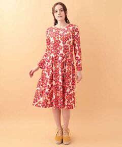 Jocomomola / ホコモモラ ロング・マキシ丈ワンピース | Montaje JQ　パイルジャガードワンピース