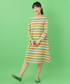 Jocomomola / ホコモモラ ロング・マキシ丈ワンピース | ナミナミボーダーワンピース