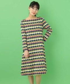 Jocomomola / ホコモモラ ロング・マキシ丈ワンピース | ナミナミボーダーワンピース