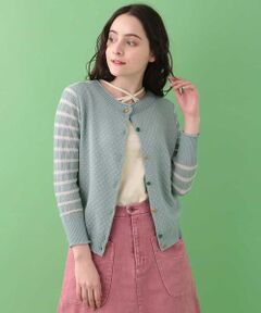 Jocomomola / ホコモモラ ニット・セーター | 【前後着用OK】Estrellato ラメ糸混ニットプルオーバー