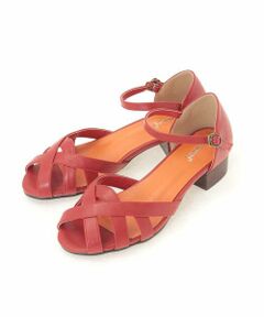 Jocomomola / ホコモモラ サンダル | フェイクレザーストラップサンダル