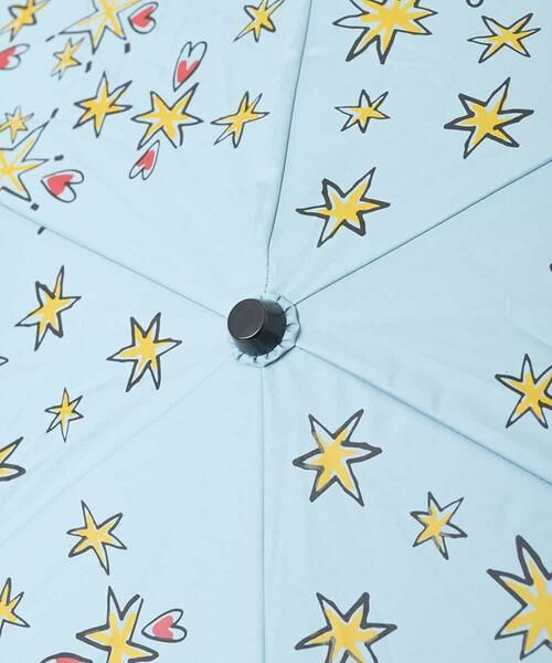 Jocomomola / ホコモモラ 傘 | 【晴雨兼用】スタープリント折りたたみ傘 | 詳細2