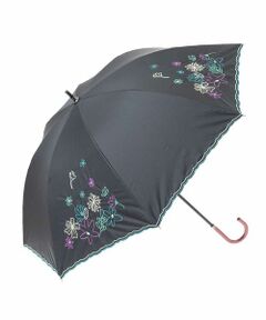 【晴雨兼用】フラワー刺繍傘